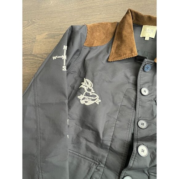 Sea New York Auth NWOT Casual Clyde Barn Jacket - Picture 11 of 15